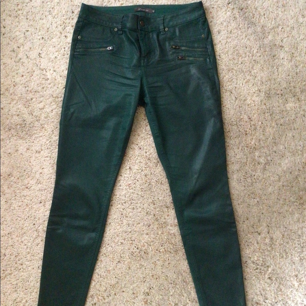Level 99 polished cotton jeans